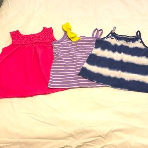 Bundle of 3 sz 5 girls tank tops